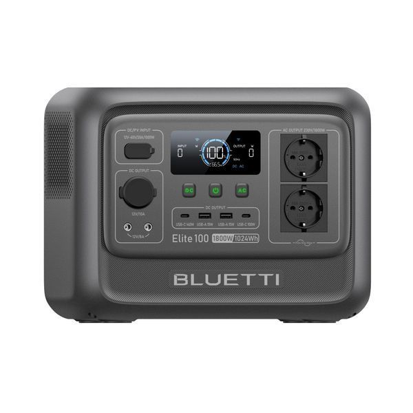Зарядна станція Bluetti Elite 100 V2 1800 Вт / 1024 Вт&middot;год LiFePO4 + подарунок