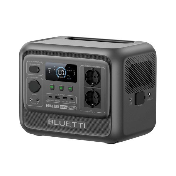 Зарядна станція Bluetti Elite 100 V2 1800 Вт / 1024 Вт&middot;год LiFePO4 + подарунок