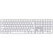 Клавіатура Apple Magic Keyboard with Touch ID and Numeric Keypad for Mac with Apple silicon USB-C White Keys (MXK73) MXK73UA/A фото