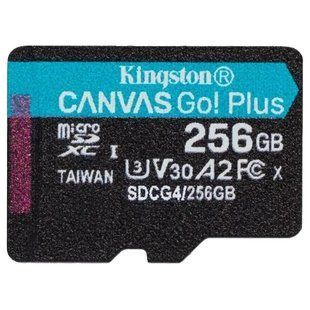 Картка пам'яті Kingston Canvas Go Plus Gen4 microSDXC 256 ГБ без адаптера (SDCG4/256GBSP)