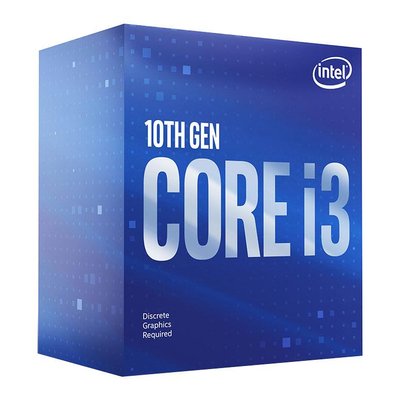 Процесор Intel Core i3-10100F 3.6 GHz / 6 MB (BX8070110100F) s1200 BOX