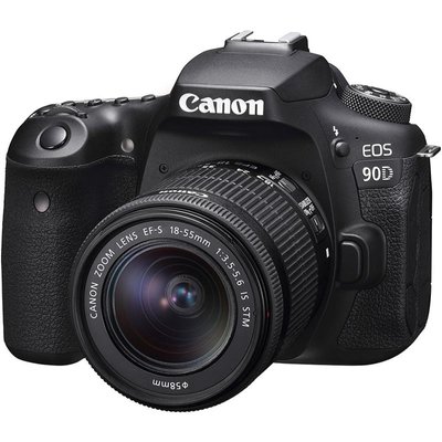 Фотоапарат Canon EOS 90D + 18-55 IS STM (3616C030) - Suricom
