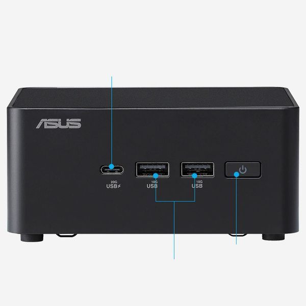 Мини-ПК Asus NUC 14 Pro RNUC14RVHU700002I Core Ultra 7 155H Arc, DDR5, 2&times;TB4, 2&times;HDMI, 2,5G, Wi-Fi 6E, без RAM/SSD/ОС Tall Kit (90AR0072-M001P0)