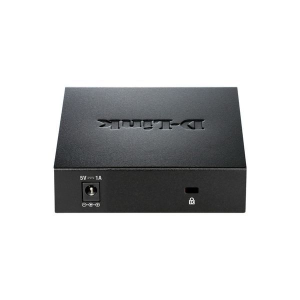 Коммутатор неуправляемый D-Link DGS-105GL 5xGE (DGS-105)