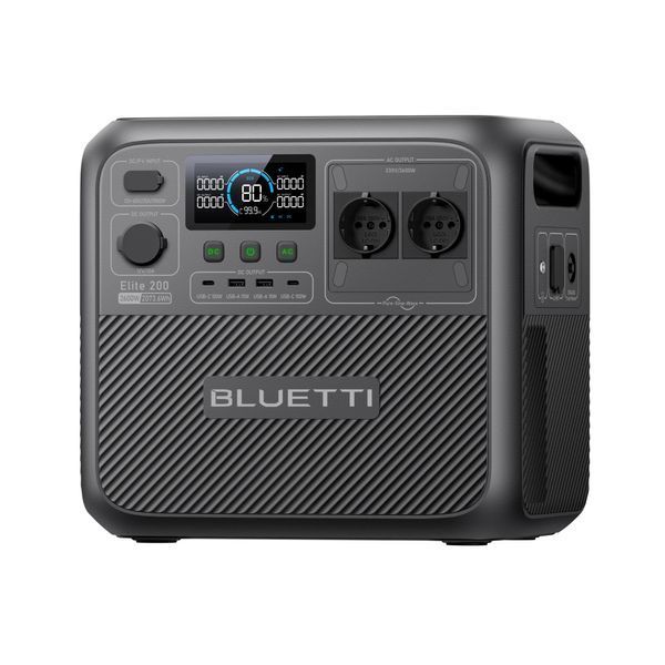 Зарядна станція Bluetti Elite 200 V2 2600 Вт / 2073,6 Вт&middot;год LiFePO4 + подарунок