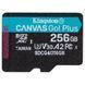 Картка пам'яті Kingston Canvas Go Plus Gen4 microSDXC 256 ГБ без адаптера (SDCG4/256GBSP) SDCG4/256GBSP фото