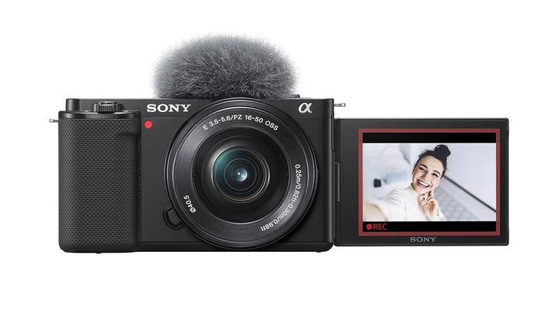 Фотоапарат Sony Alpha ZV-E10 kit 16-50mm Black (ZVE10LB.CEC)