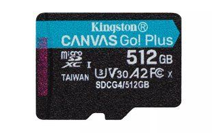 Картка пам'яті Kingston microSDXC Canvas Go Plus Gen4 512 ГБ Single Pack (SDCG4/512GBSP)