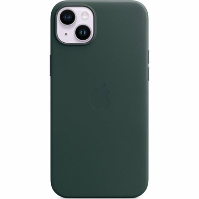 Панель Apple MagSafe Leather Case для Apple iPhone 14 Plus Forest Green (MPPA3ZE/A)