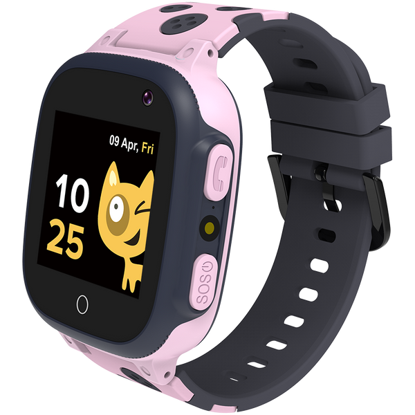 Детские смарт-часы CANYON KW-34 Sandy с GPS Розовый (CNE-KW34PP), Розовый