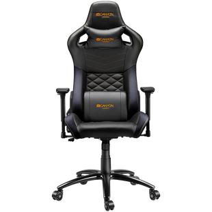 Кресло для геймеров CANYON Nightfall GC-7 Чёрно-оранжевый (CND-SGCH7)