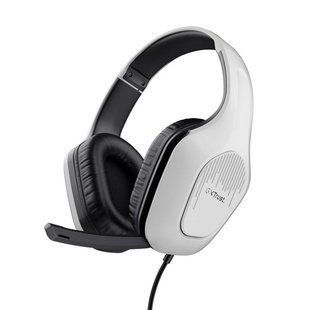 Гарнитура Trust GXT 415PS Zirox для PlayStation, 3,5 мм, 1,2 м, белая (24993_TRUST)