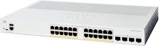 Комутатор Cisco Catalyst 1200 C1200-24FP-4X 24&times;GbE PoE+ 375 Вт 4&times;10G SFP+ (C1200-24FP-4X)