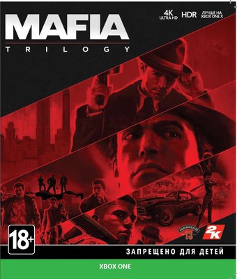 Игра консольная Xbox One Mafia Trilogy, BD диск
