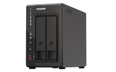 Мережеве сховище QNAP TS-253E-8G (2.5GbE, HDMI, USB 3.2 Gen2)