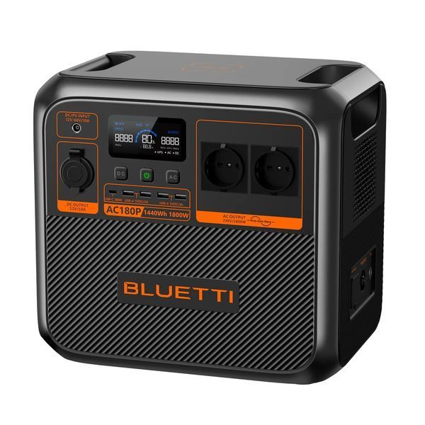 Зарядна станція Bluetti AC180P/ 1800 Вт / 1440 Вт&middot;год / LiFePO4