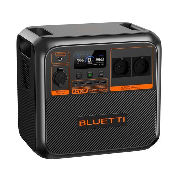 Зарядна станція Bluetti AC180P/ 1800 Вт / 1440 Вт&middot;год / LiFePO4