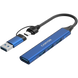 USB-хаб CANYON DS-02 Синій (CNS-TDS02BL) CNS-TDS02BL фото