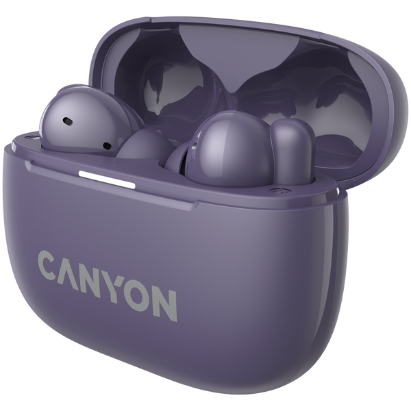 TWS-навушники CANYON OnGo 10 Фіолетовий (CNS-TWS10PL), Фіолетовий