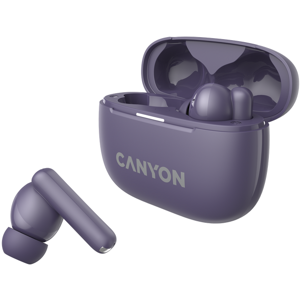 TWS-навушники CANYON OnGo 10 Фіолетовий (CNS-TWS10PL), Фіолетовий