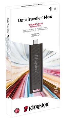 Накопичувач Kingston 1TB USB 3.2 Type-C Gen 2 DT Max - Suricom