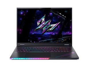 Ноутбук Acer Predator Helios 18 AI PH18-I71 18&Prime; WQXGA IPS 250 Гц, Intel Core Ultra 9 290HX Plus, 64 ГБ, 1 ТБ, RTX 5080 16 ГБ, Win11, чёрный (NH.U3HEU.00B)