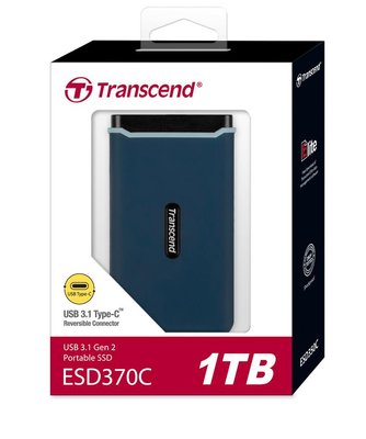 Накопитель SSD Transcend 1TB USB 3.1 Gen 2 Type-C ESD370C (TS1TESD370C)