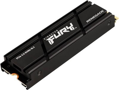 Накопитель SSD Kingston M.2 500GB PCIe 4.0 Fury Renegade + радиатор (SFYRSK/500G)