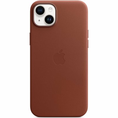 Панель Apple MagSafe Leather Case для Apple iPhone 14 Plus Umber (MPPD3ZE/A)