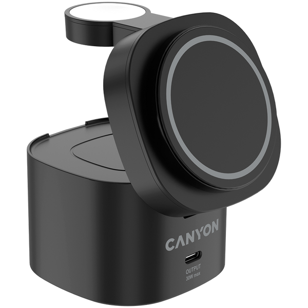 Беспроводное зарядное устройство CANYON OnCharge 405 Черный (CNS-WCS405B)