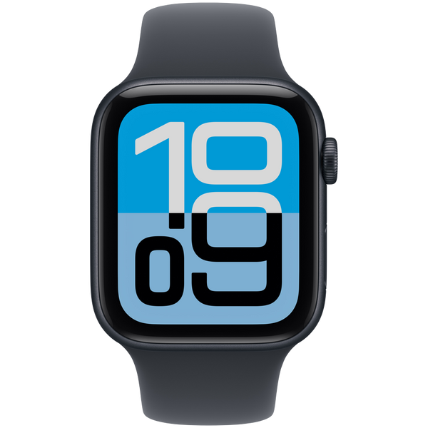 Смарт-годинник Apple Watch SE 3 GPS 44mm Midnight Alu. Case w. Midnight S. Band - S/M (MEHN4)