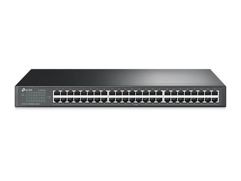 Неуправляемый коммутатор TP-Link TL-SF1048 на 48 портов 10/100 Мбит/с для стойки 19&Prime; (TL-SF1048)