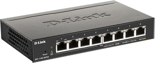 Керований PoE-комутатор D-Link DGS-1100-08PV2 8&times;GE PoE 64 Вт Easy Smart (DGS-1100-08PV2)