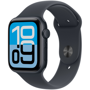 Смарт-часы Apple Watch SE 3 GPS 44mm Midnight Aluminium Case with Midnight Sport Band - M/L (MEHQ4RK/A)