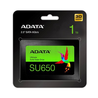 Накопитель SSD ADATA 2.5" 1ТB SATA SU650 (ASU650SS-1TT-R) - Suricom