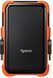 Зовнішній жорсткий диск Apacer AC630 2 ТБ 2.5" USB 3.2 Black/Orange (AP2TBAC630T-1) AP2TBAC630T-1 фото