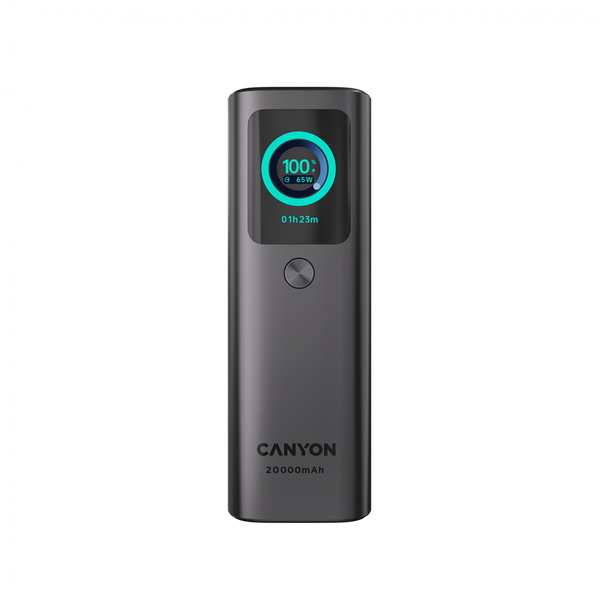 повербанк CANYON OnPower 265 Темно-сірий (CNS-CPB265DG)