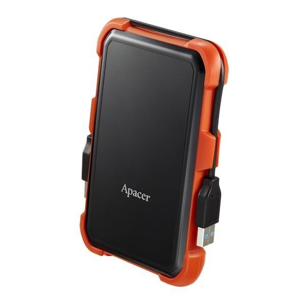 Зовнішній жорсткий диск Apacer AC630 2 ТБ 2.5" USB 3.2 Black/Orange (AP2TBAC630T-1)