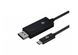 Кабель 2E USB-C - DisplayPort 1m Black (2E-W1402) 2E-W1402 фото