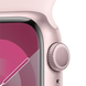 Смарт-годинник Apple Watch Series 9 GPS 41mm Pink Aluminium Case with Pink Sport Band - S/M (MR933QP/A) - Suricom магазин техніки