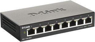 Комутатор D-Link DGS-1100-08V2 8xGE, EasySmart (DGS-1100-08V2)