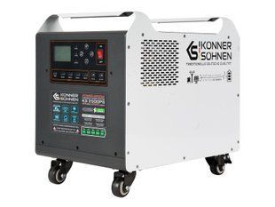 Портативная электростанция Konner&Sohnen KS 2500PS, 2500 Вт, 2560 Вт&middot;ч, LiFePO4, UPS (KS2500PS)