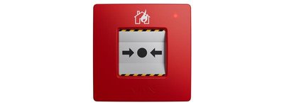 Беспроводная кнопка активации пожарной тревоги Ajax Manual Call Point jeweller Красная (000037734) - Suricom
