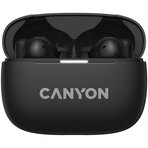 TWS-навушники CANYON OnGo 10 Чорний (CNS-TWS10B), Чорний