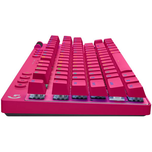 Клавиатура Logitech G Pro X TKL Lightspeed Mechanical Gaming Keyboard Magenta (L920-012159)