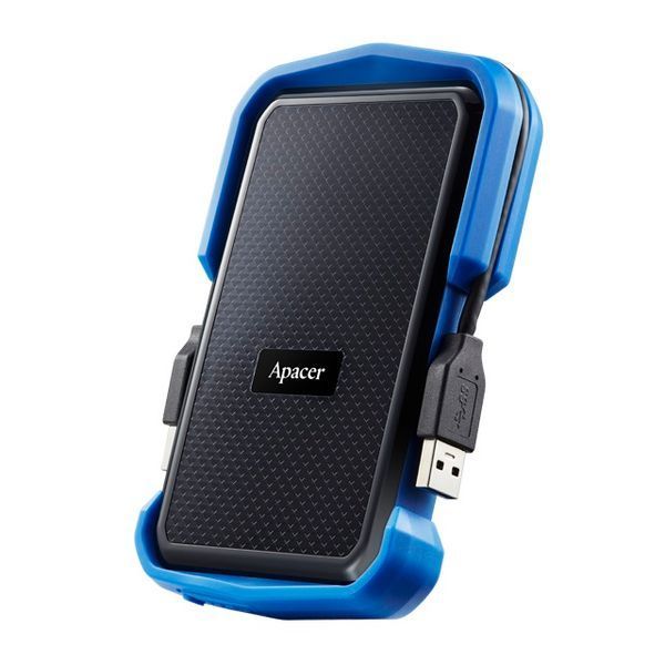 Зовнішній жорсткий диск Apacer AC631 2 ТБ 2.5" USB 3.2 Black/Blue (AP2TBAC631U-1)
