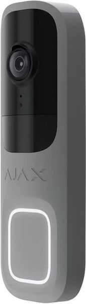 Відеодзвінок Ajax Doorbell Сірий (000053538)