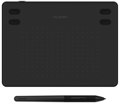 Графический планшет Huion RTE-100 Cosmo Black (RTE-100)