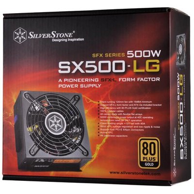 Блок живлення SilverStone Strider SFX (SST-SX500-LG) 500W