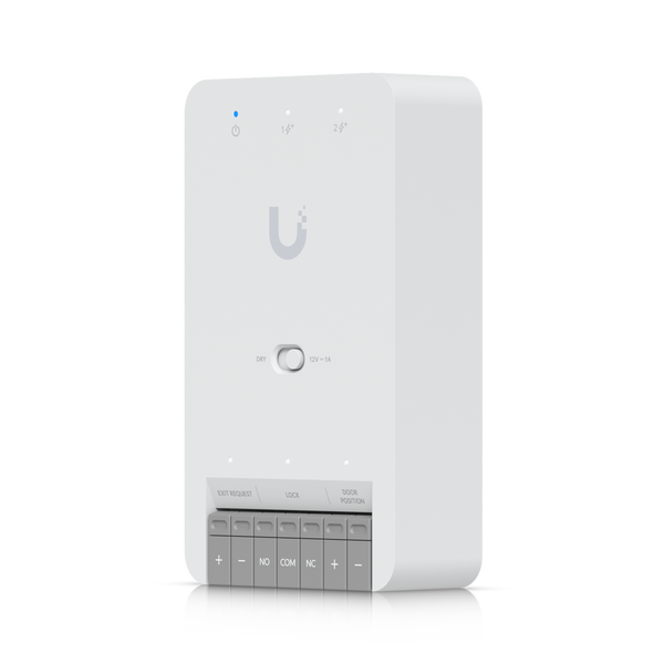 Компактний хаб контролю доступу Ubiquiti UniFi Door Hub Mini UA-Hub-Door-Mini для однієї двері, PoE++, 3&times;GbE (UA-HUB-DOOR-MINI)